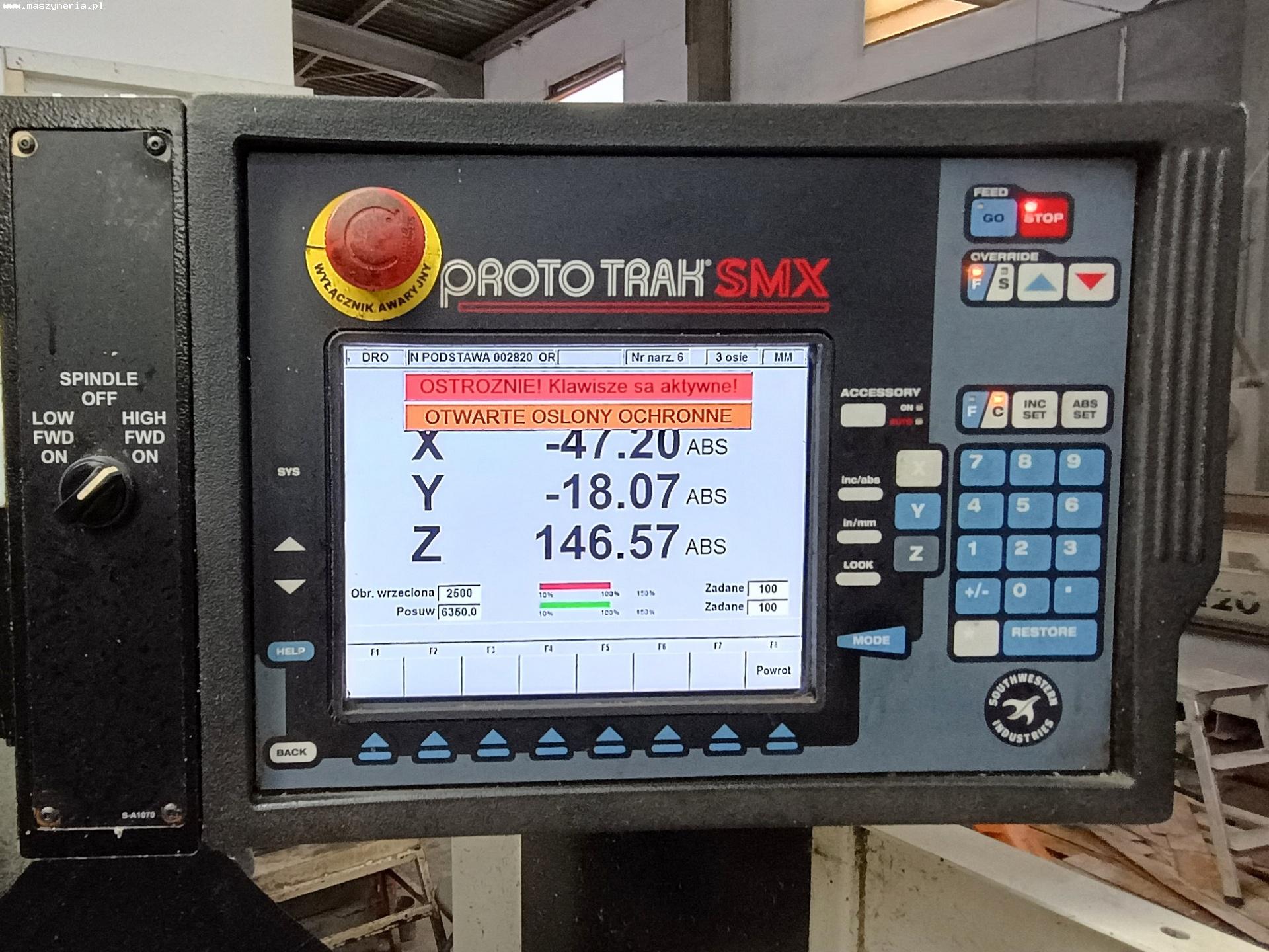 Fresatrice a banco fisso CNC XYZ SMX 5000 in vendita - foto 3